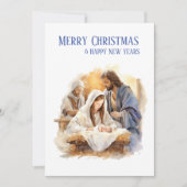 Cartes Pour Fêtes Annuelles Nativité Noël   (Devant)