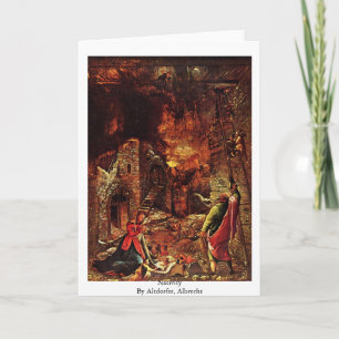 Cartes Pour Fêtes Annuelles Nativité par Altdorfer, Albrecht