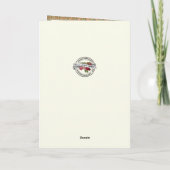 Cartes Pour Fêtes Annuelles Nativité religieuse de Noël Écriture Verse (Dos)