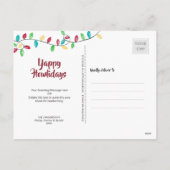 Cartes Pour Fêtes Annuelles Naughty Chien Funny Cher Père Noël Lettre Photo No (Dos)