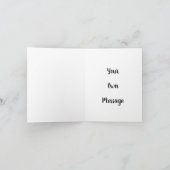 Cartes Pour Fêtes Annuelles Naughty Funny Chat noir Noël (Intérieur)