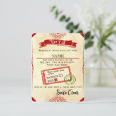 Cartes Pour Fêtes Annuelles Naughty ou Nice Report - chelsamrl (Debout devant)