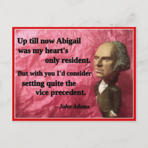 Cartes Pour Fêtes Annuelles Naughty Presidential Valentine: Vice Precedent