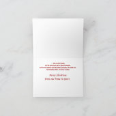 Cartes Pour Fêtes Annuelles Nauvoo Rustic Christmas Card (Intérieur)