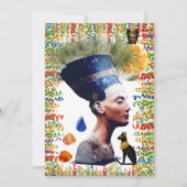 Cartes Pour Fêtes Annuelles Néfertiti (Devant)
