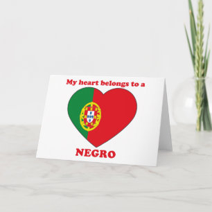 Cartes Pour Fêtes Annuelles Nègre
