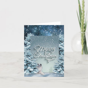 Cartes Pour Fêtes Annuelles Neige