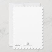 Cartes Pour Fêtes Annuelles Neige de vacances de Central Park (Dos)