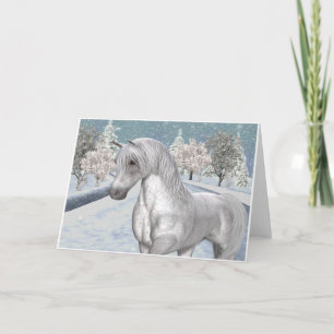 Cartes Pour Fêtes Annuelles Neige d'hiver