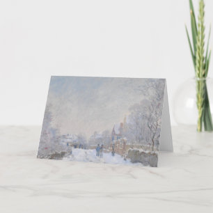 Cartes Pour Fêtes Annuelles Neige d'hiver chez Argeteuil