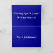 Cartes Pour Fêtes Annuelles Neige heureuse (Intérieur)