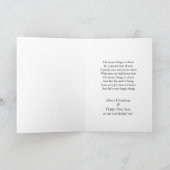 CARTES POUR FÊTES ANNUELLES NEIGE - NOËL - FILS (Intérieur)