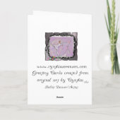 Cartes Pour Fêtes Annuelles Neige Scene-324 de casse-noix (Dos)