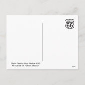 Cartes Pour Fêtes Annuelles Neon Park Rt 66 Motel (Dos)