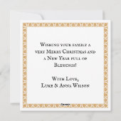 Cartes Pour Fêtes Annuelles Neuf Dames | Douze jours de Noël (Dos)