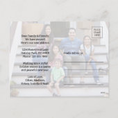 Cartes Pour Fêtes Annuelles New Home Adventure Modern Script 2 Photo Nouvel An (Dos)