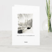 Cartes Pour Fêtes Annuelles New York City (Dos)