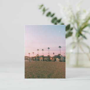 Cartes Pour Fêtes Annuelles Newport Beach Pastel Sunset
