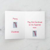 Cartes Pour Fêtes Annuelles Nièce de Joyeux Noël (Intérieur)