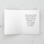 Cartes Pour Fêtes Annuelles Niece / Joyeux Noël - Angel (Intérieur)