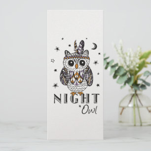 Cartes Pour Fêtes Annuelles Night Owl
