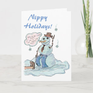 Cartes Pour Fêtes Annuelles Nippy Holidays