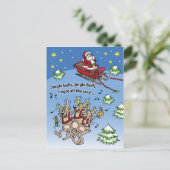 Cartes Pour Fêtes Annuelles No. 11 (verticale) du père noël (Debout devant)