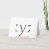 Cartes Pour Fêtes Annuelles No L pour Noël (Dos)