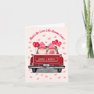 Cartes Pour Fêtes Annuelles No Love Like Gnome Love Citation de la Saint-Valen