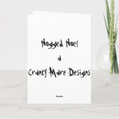 Cartes Pour Fêtes Annuelles Noche (Dos)