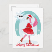 Cartes Pour Fêtes Annuelles Noël (Devant / Derrière)