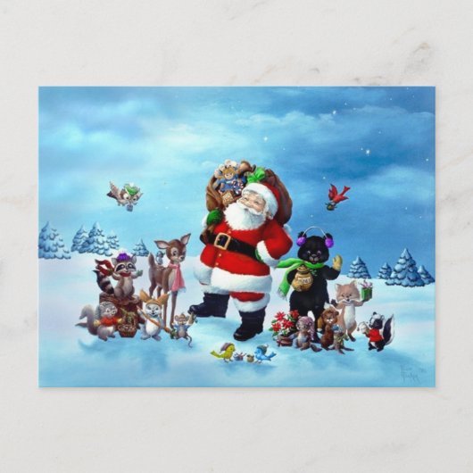 Cartes Pour Fêtes Annuelles Noël (Devant)