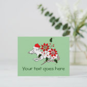 Cartes Pour Fêtes Annuelles Noël (Debout devant)