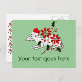 Cartes Pour Fêtes Annuelles Noël (Devant / Derrière)