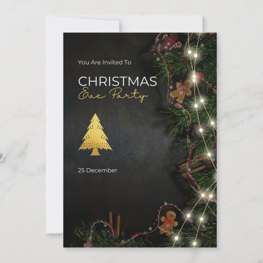 Cartes Pour Fêtes Annuelles Noël (Devant)