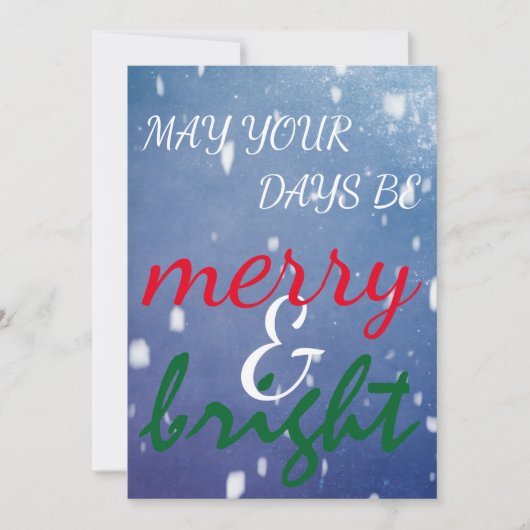 Cartes Pour Fêtes Annuelles Noël (Devant)