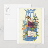 Cartes Pour Fêtes Annuelles Noël (Devant / Derrière)