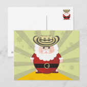 Cartes Pour Fêtes Annuelles noël (Devant / Derrière)