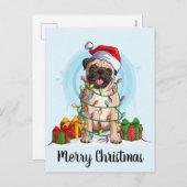 Cartes Pour Fêtes Annuelles Noël (Devant / Derrière)