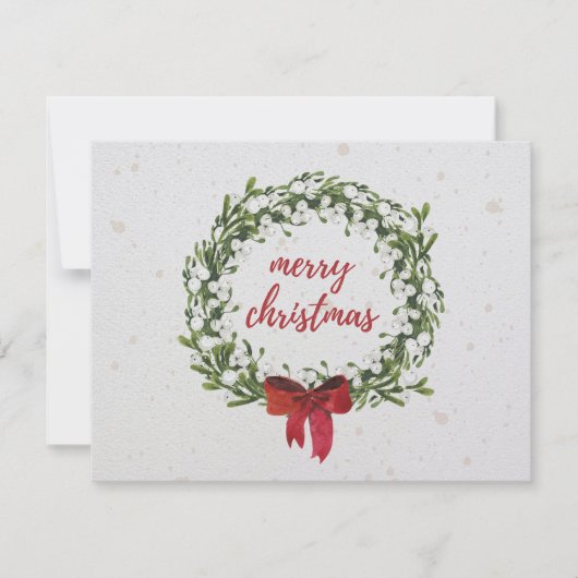 Cartes Pour Fêtes Annuelles Noël (Devant)