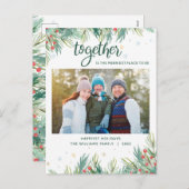 Cartes Pour Fêtes Annuelles Noël (Devant / Derrière)