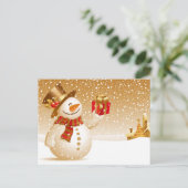 Cartes Pour Fêtes Annuelles Noël (Debout devant)