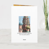 Cartes Pour Fêtes Annuelles Noël (Dos)