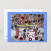 Cartes Pour Fêtes Annuelles Noël (Devant / Derrière)