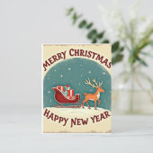 Cartes Pour Fêtes Annuelles Noël (Debout devant)