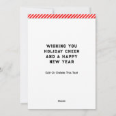 Cartes Pour Fêtes Annuelles Noël (Dos)