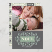 CARTES POUR FÊTES ANNUELLES NOEL (Devant / Derrière)