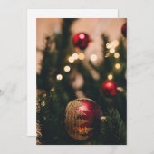 Cartes Pour Fêtes Annuelles Noel (Devant / Derrière)