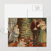 Cartes Pour Fêtes Annuelles Noël (Devant / Derrière)
