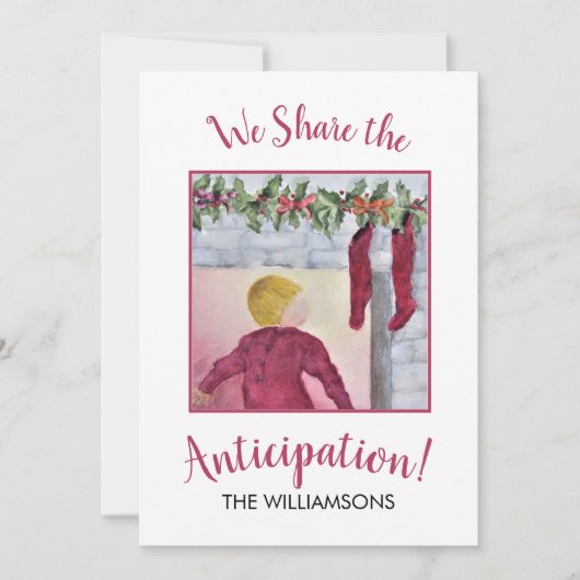 Cartes Pour Fêtes Annuelles Noël (Devant)